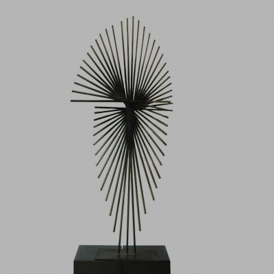 pubic stand iron sculpture for sale