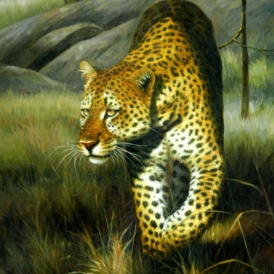 Contemporary Animal Wall hanging Oil paintings